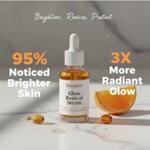 Skinatrix Glow Revival Serum | Vitamin C Brightening Serum for Dark Spots & Glowing Skin